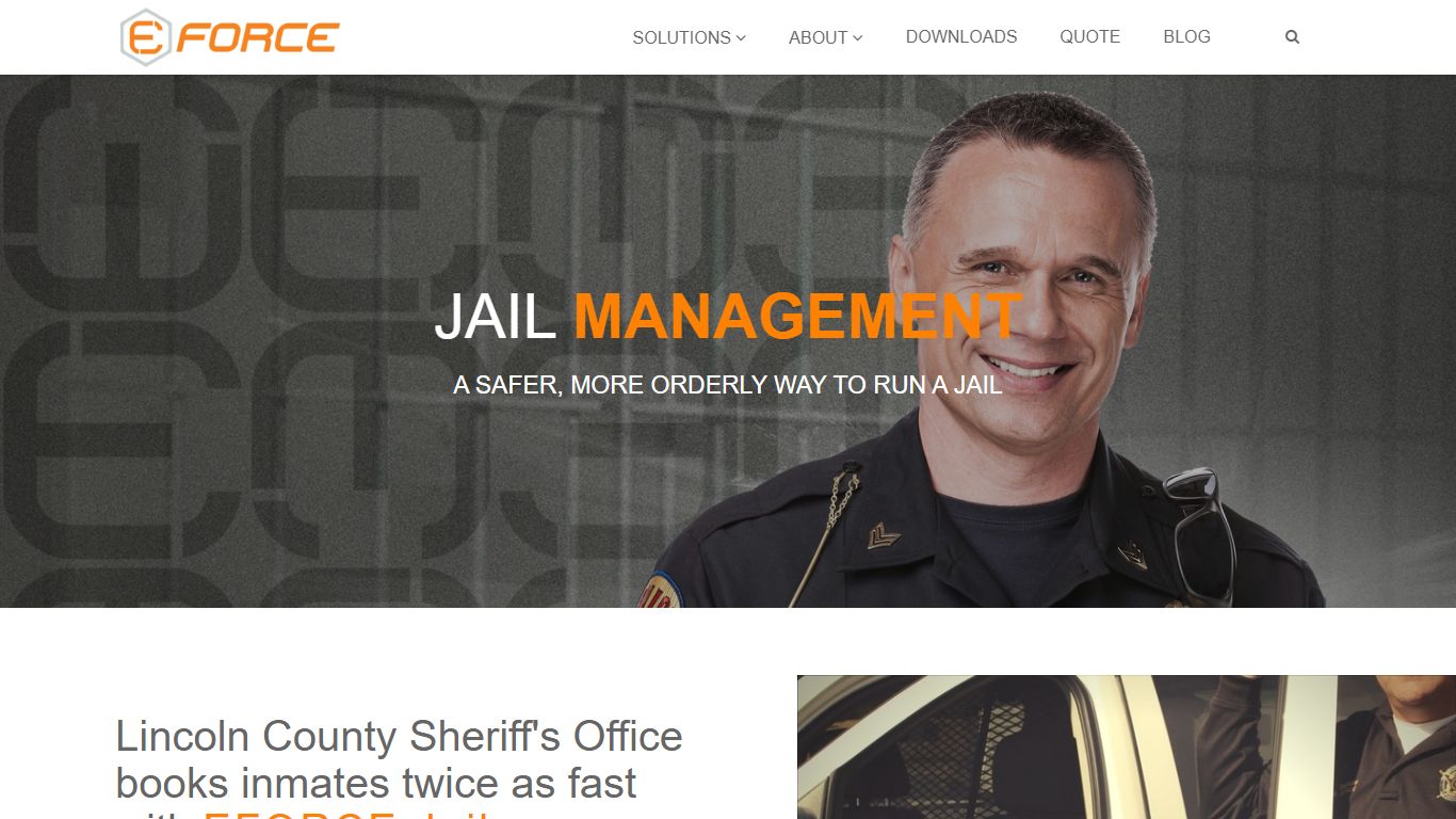 Jail Management Software (JMS) | EFORCE Software